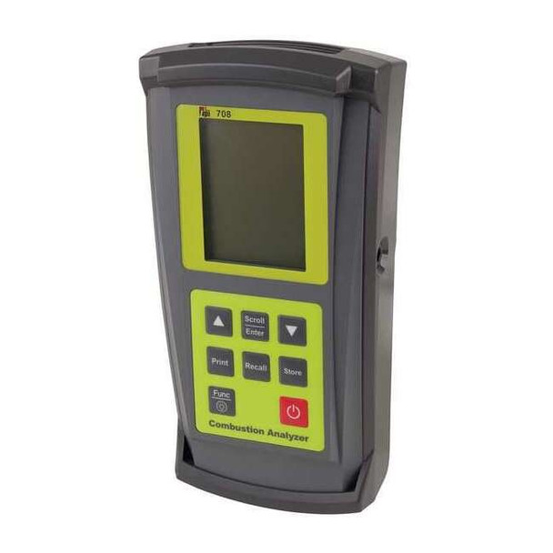 Test Products International Combustion Analyzer,0 to 10,000 ppm,LCD 707