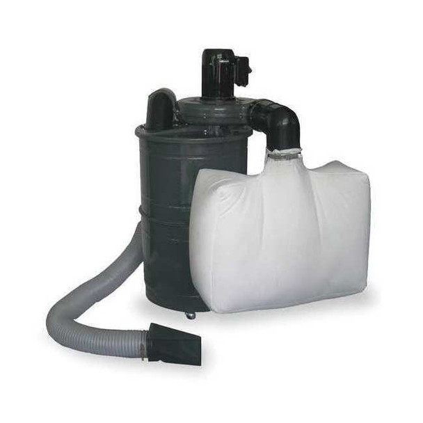 Dayton Wood Dust Collector, 1,100 cfm CFM Max Flow, 1 1/2 hp, Three Phase 3AA18