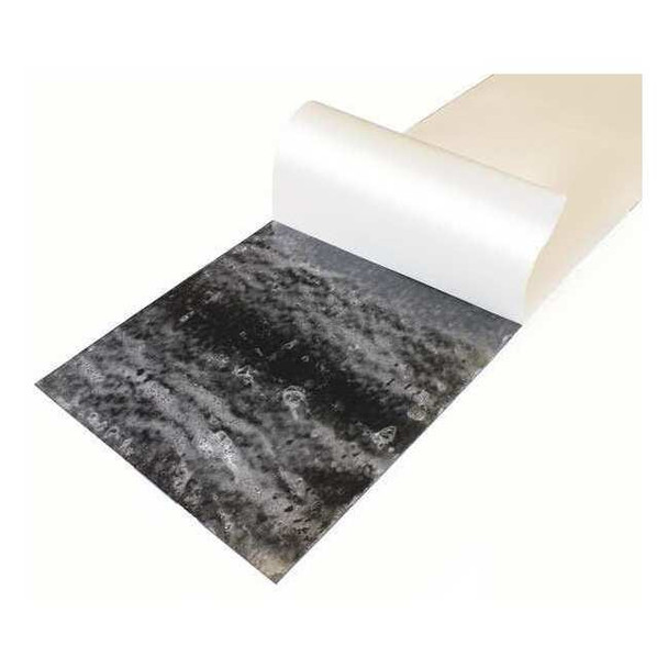 1/8" Comm. Grade Neoprene Rubber Sheet, 12"x36", Black, 40A