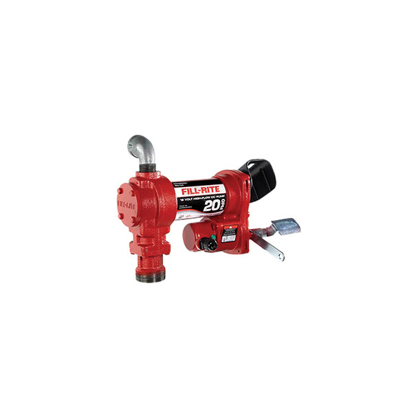 12 Volt DC 20 GPM (76 LPM) Pump Less Hose and Nozzle FR4210HN