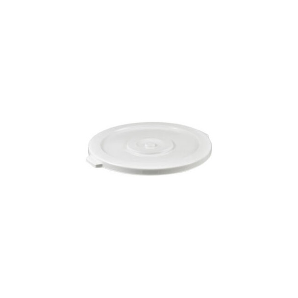 Global Industrial Plastic Trash Can Lid - 32 Gallon White