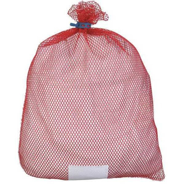 Manufacturer Varies Rubber Closure, Polyester, Laundry Bag, Red ID245157