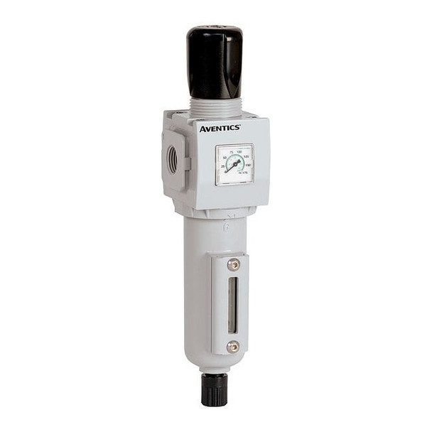 Numatics Filter Regulator,Metal Bowl,1/2in,1.24lb 8652APBM4FA00HN