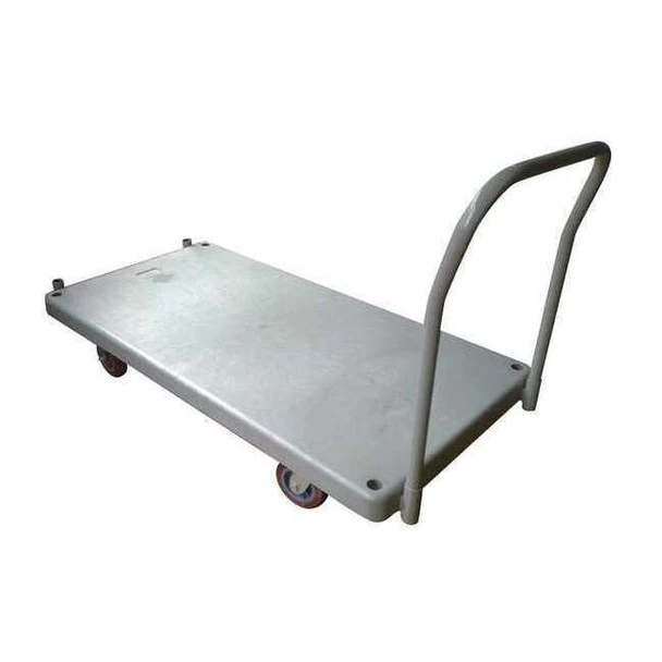 Dayton Platform Truck, Gray, Steel, 880 lb 2TUL2