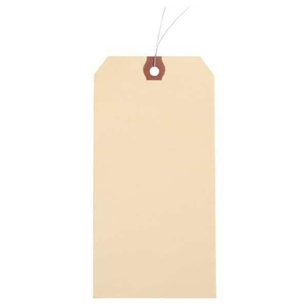 Manufacturer Varies 2-7/8" x 5-3/4" Manila Paper Wire Tag, Pk1000 1GYR2