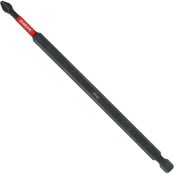 Diablo 6 In. Phillips #2 Impact Screwdriver Bit DPH26B Pack of 50