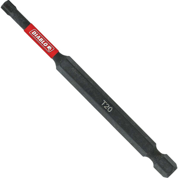 Diablo 3-1/2 In. T15 Torx Impact Screwdriver Bit DT1535B Pack of 50