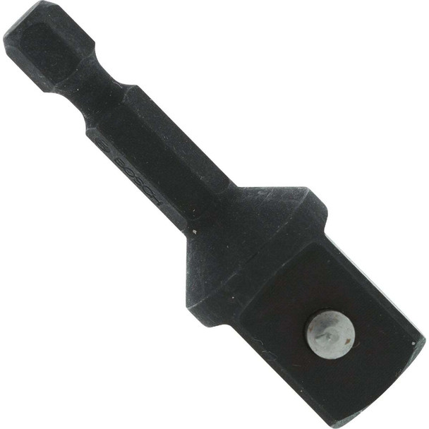 Diablo 1/2 In. Square x 1/4 In. Hex Impact Socket Adapter DSA0500B Pack of 50