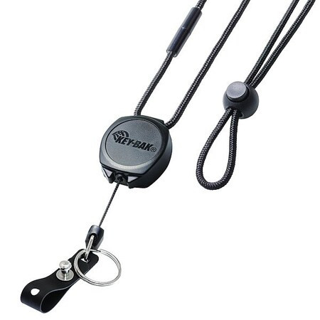 Key-Bak Badge Holder,3 3/4" Overall H 0KB12-0A42