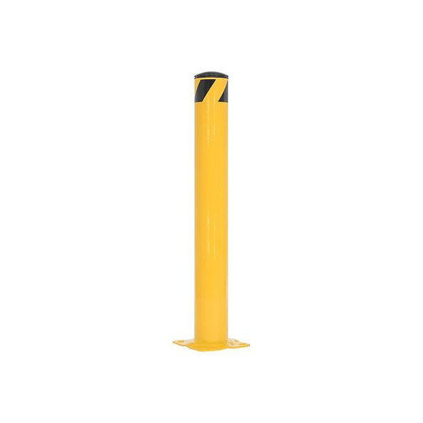 Vestil Steel Pipe Safety Bollard,36 x 4-1/2" BOL-36-4.5