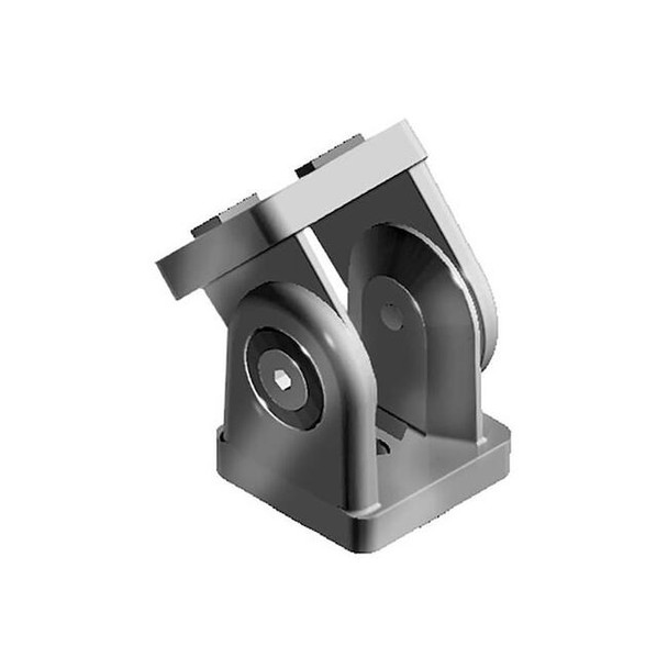 Fath Pivot Joint, Zinc, Silver, 60 mm, 40 mm 093G40AN
