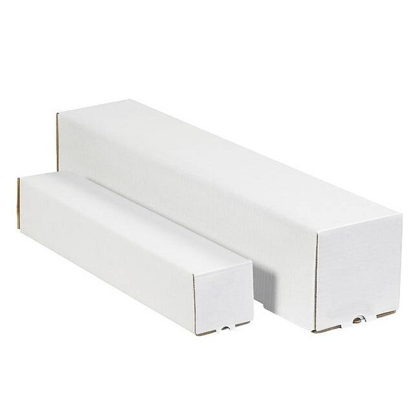 Crownhill Mailing Tube, White, Square, PK25 M5548