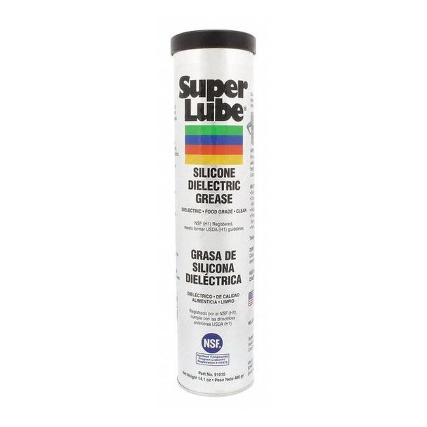 Super Lube 400g Translucent White Silicone Di-Electric Grease Cartridge 91015