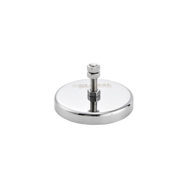 Global Industrial Ceramic Mount-It Magnet w/ Attached Screw & Nuts 65 Lbs. Pull