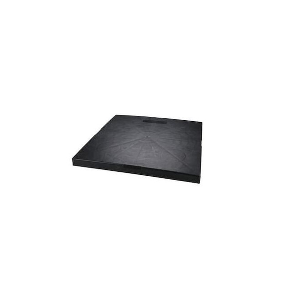 Diversitech Mounting Pad,Square, 1.4 lb, 30 in L,Blk EP3030-2