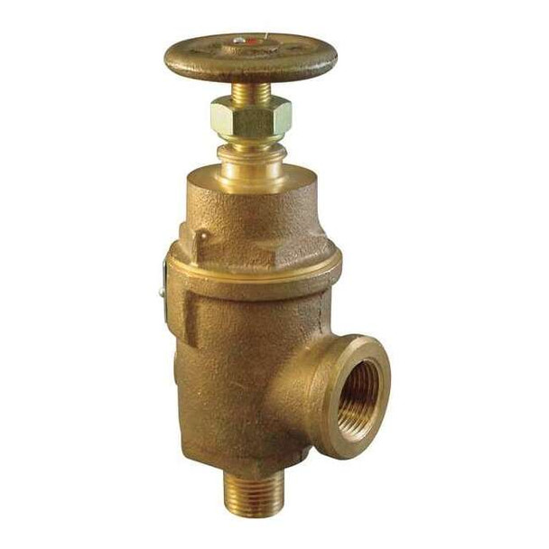 Kunkle Valve Adjustable Relief Valve,1 In,100 psi 0019-E11-MG0100