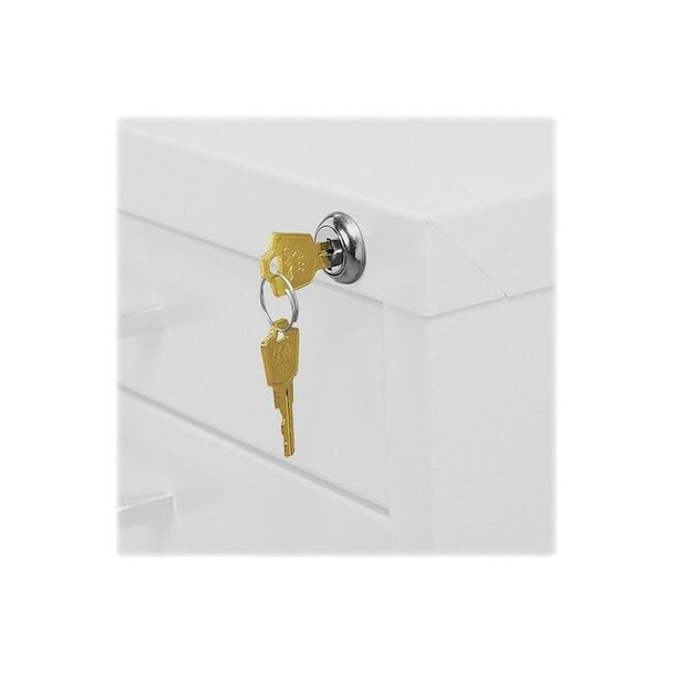 Safco Vertical File Lock Kit,Silver,Steel 4981
