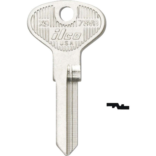 ILCO Volkswagen Valet Key Blank, X9 (10-Pack) IAF44903002