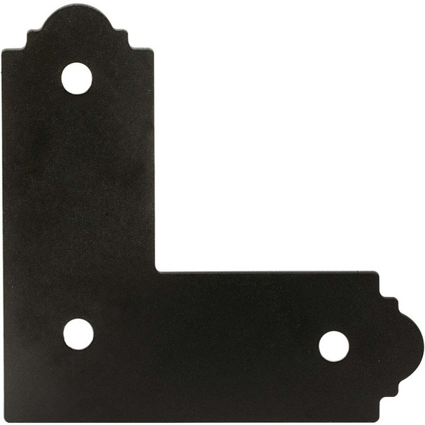 Outdoor Accents 4x4 Blk Zmax L Strap APL4 Pack of 8