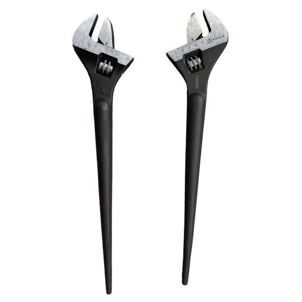 TWAE08 XTRweld 08 in Wrench, Adjustable, Erector Style), Steel Black Phos