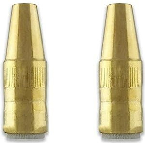 NST-3818B XTRweld Bernard Centerfire ® Series, Nozzle, 3/8", 1/8" Recess, Brass, 2/Pack