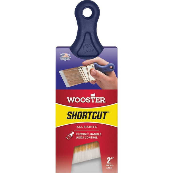 Q3211-2 Wooster Shortcut 2 In. Angle Sash Short Handle Paint Brush