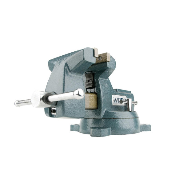 21400 Wilton 745,740 Series Mechanics Vise-Swivel Base,5" Jaw Width,5-1/4" Jaw,3-3/4"