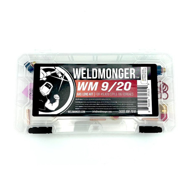 WM-CK920 Weldmonger® Gas Lens Kit #9, 20 Style Torches