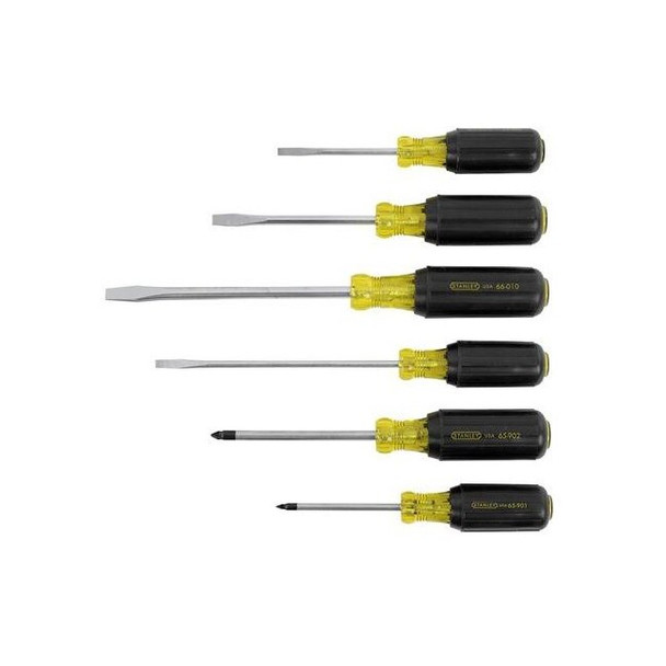 66-565 Stanley 6 Pc SCREWDRIVER SET