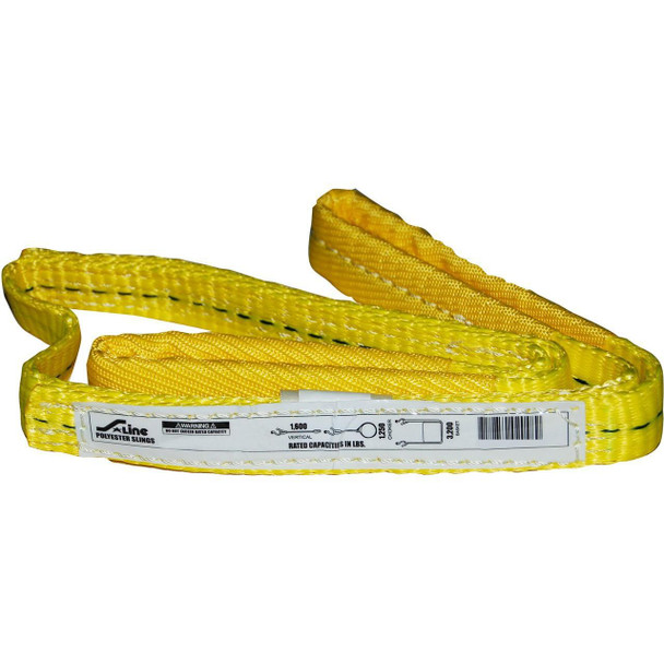 20-EE1-9801X6 S-Line 1″ x 6′ 1-Ply Flat Loop Eye-to-Eye Lifting Sling