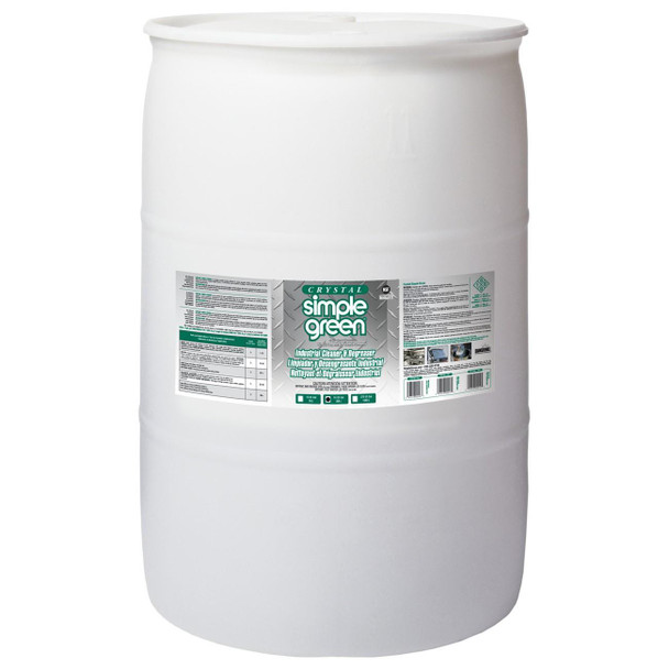 19055 Simple Green Crystal Cleaner and Degreaser, 55 gal, Drum