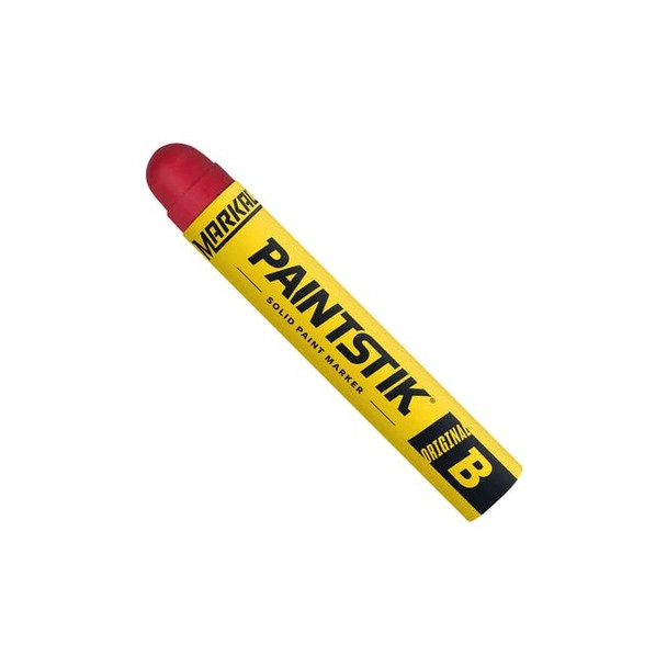 80222 Markal Paintstik Original B Solid Paint Marker, Red