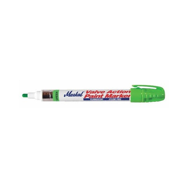 97051 Markal Valve Action Paint Liquid Paint Markers, Green