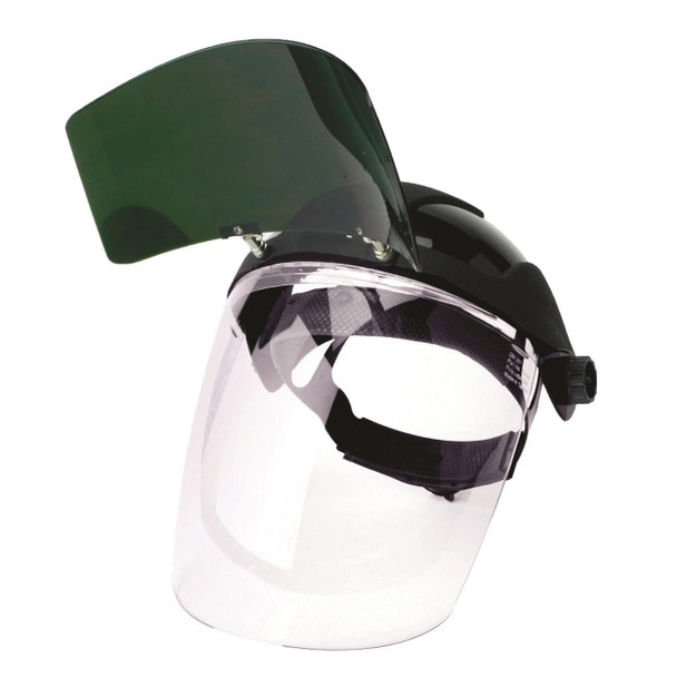 S32251 Sellstrom DP4™ Series Face Shield – Crown, Window & Ratcheting Headgear Only