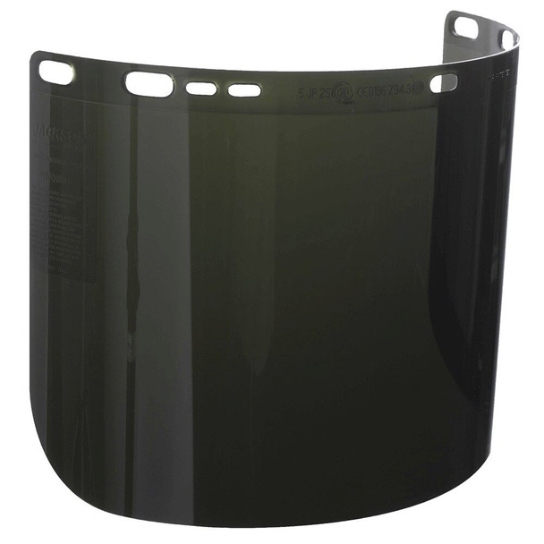 29080 Jackson Safety F50 Special Face Shield, Polycarbonate, IRUV 5.0, Unbound