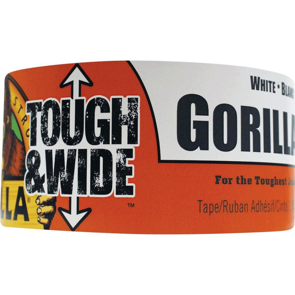 6025302 Gorilla 2.88 In. x 25 Yd. Tough & Wide Heavy-Duty Duct Tape, White