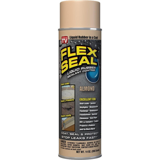 FSTANR20 FLEX SEAL 14 Oz. Spray Rubber Sealant, Almond