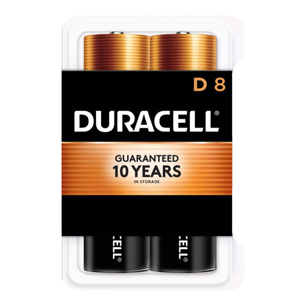 MN13RT8Z Duracell, MN1300 Alkaline Battery, D, Coppertop, 8PK MN13RT8Z Duracell, MN1300 Alkaline Battery, D, Coppertop, 8PK