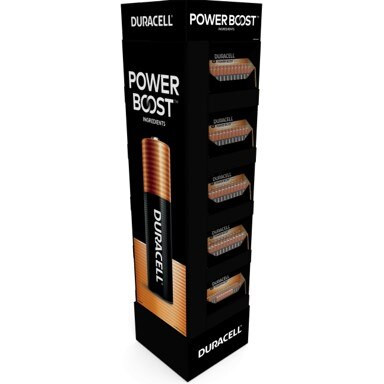 41333-04341 Duracell Coppertop Tower Display