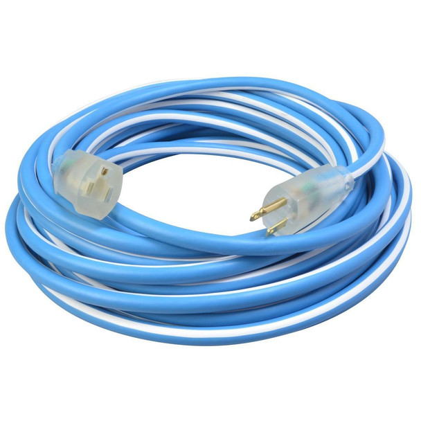1639SW0061 Coleman Polar/Solar Supreme Cold Weather Extension Cord with Lighted End, 100-Feet