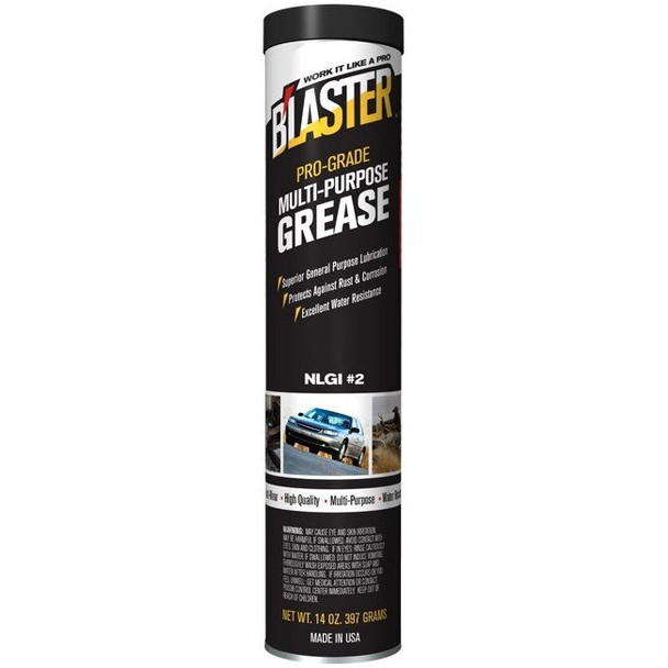 GR-14C-MP B'laster Pro-Grade Multi-Purpose Grease, 14 oz. Cartridge