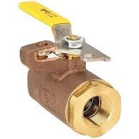 75-107-01 Apollo Threaded Pad Locking W/Auto Drain,1-1/2" NPT