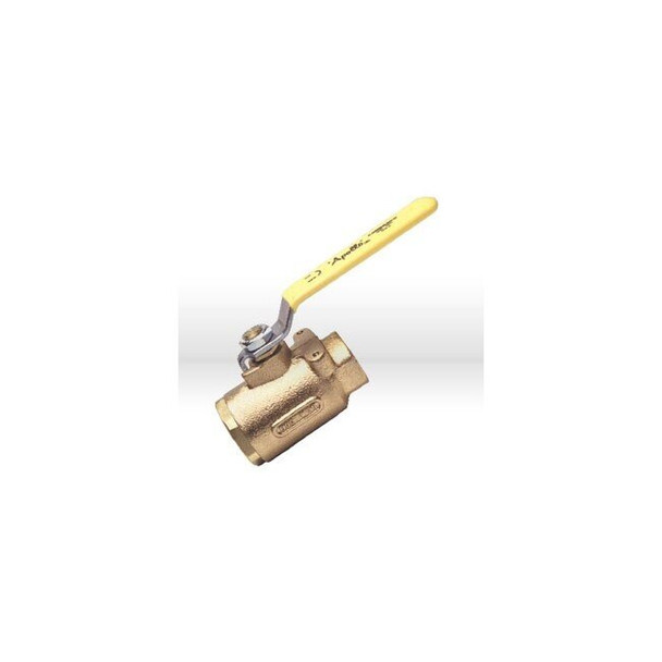 77-104-01 Apollo Full Port Bronze Ball Valve,3/4",Non-Locking Handle,FP,MTG Pad