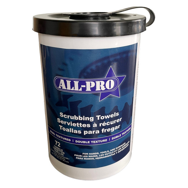 STT1012-72 All-Pro Scrubbing Towels, Dual Textured, 72 Count