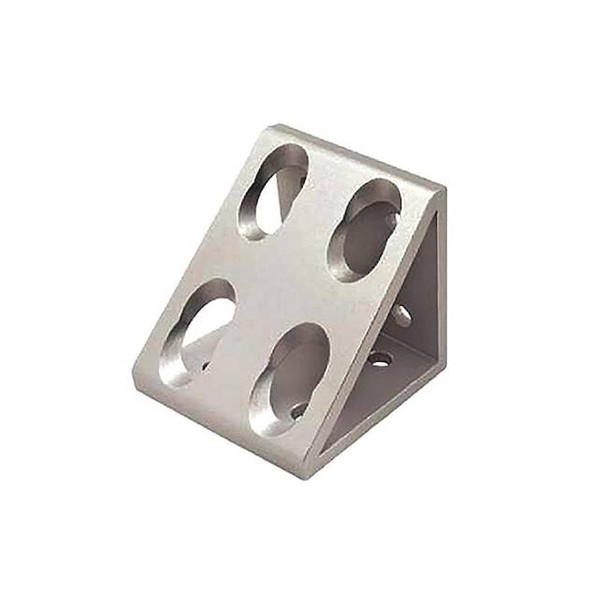 Fath InsideCrnrBrckt,Alum,Slvr,90mm,90.1mm 093W8901N10