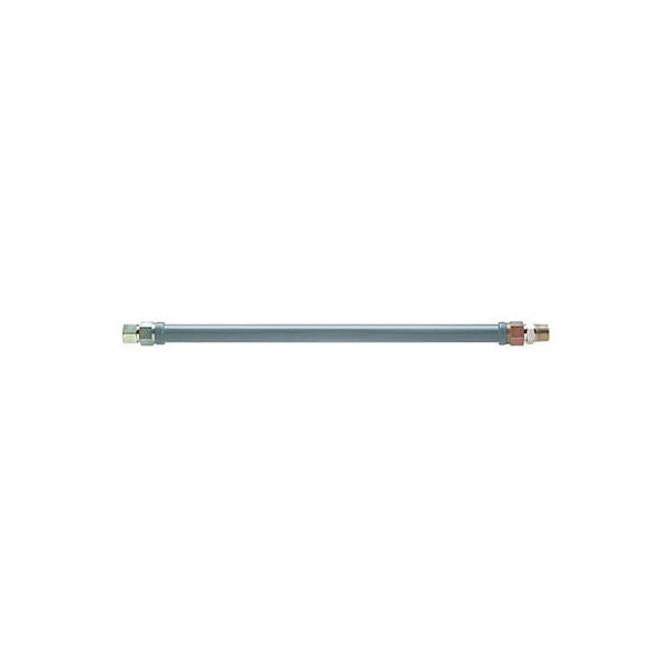 Dormont Gas Connector,Hose 1-1/4" dia.,Gray 61-6162-48