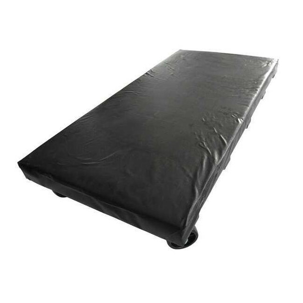 Manufacturer Varies GnrlPrpsDlly,8in,48in,Blk,Wood,1,200lb 48J077
