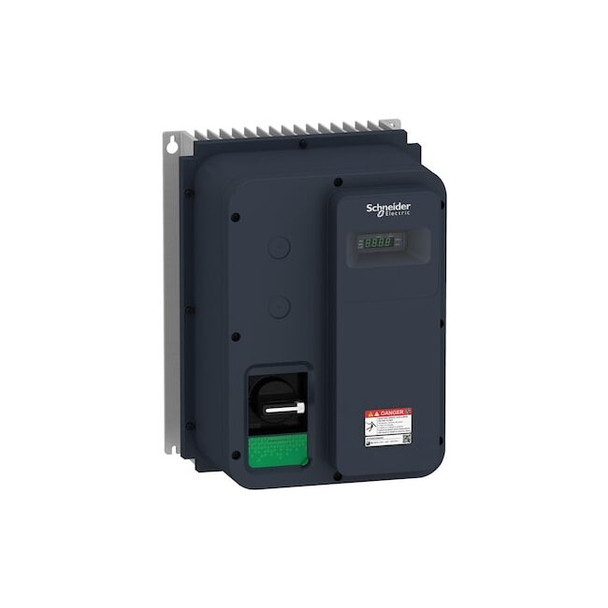 Schneider Electric Variable Frequency Drive, Black/Green ATV320U15M2WS