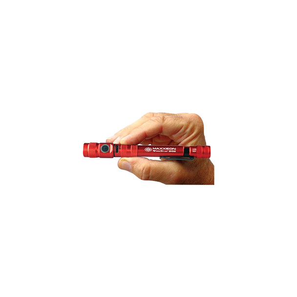 WorkStar 362 Rechargeable LED Zoom Penlight/Inspection Light USB-C - RED 00362