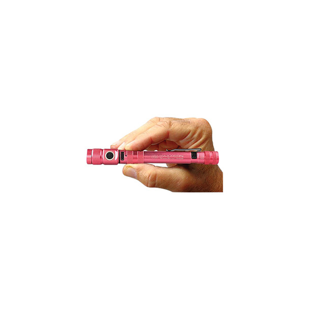 WorkStar 368 Rechargeable LED Zoom Penlight/Inspection Light USB-C - PINK 00368